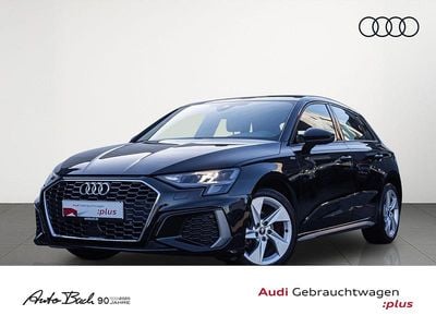 Gebraucht Audi A3 S-Line 116 PS (85 kW) 2023 Schwarz Limousine