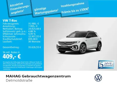 Używany VW T-Roc Cabriolet R-line 150 KM (110 kW) 2025 Biały SUV