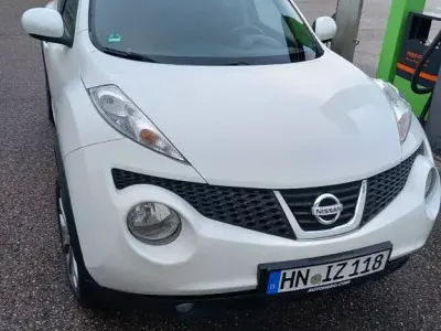 Gebraucht Nissan Juke N-TEC 117 PS (86 kW) 2013 Weiß SUV