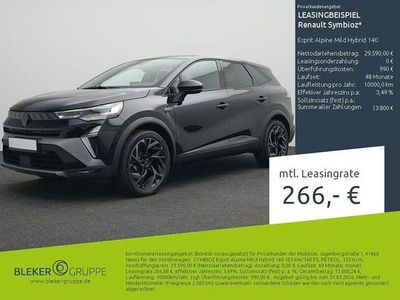 Gebraucht Renault Symbioz Esprit Alpine 140 PS (102 kW) 2025 Blackpearl schwarz SUV