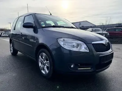 Gebraucht Skoda Roomster Comfort 105 PS (77 kW) 2008 Anthracitegrau metallic Van / Kleinbus