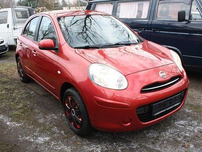 Gebraucht Nissan Micra Acenta 80 PS (58 kW) 2011 Rot Kleinwagen