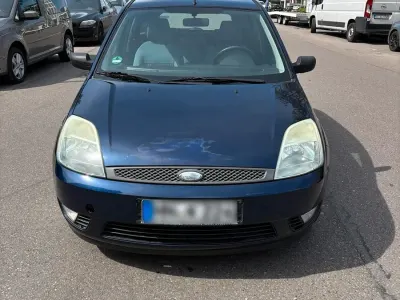 Gebraucht Ford Fiesta 80 PS (58 kW) 2005 Blau Kleinwagen