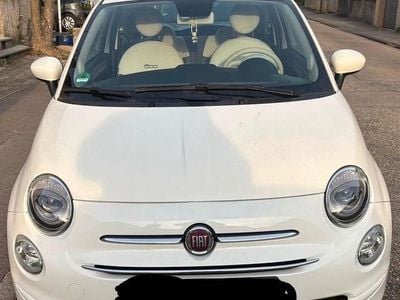 Begagnad Fiat 500 Lounge 69 HK (50 kW) 2021 Vit Halvkombi