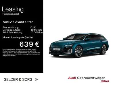 Gebraucht Audi A6 e-tron Performance 269 kW (367 PS) 2025 Malpeloblau metallic Kombi