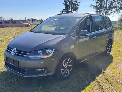 Gebraucht VW Sharan Sound 150 PS (110 kW) 2018 Grau Van / Kleinbus