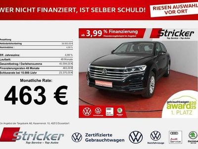 Deep black perleffekt (metallic) Gebraucht 2020 VW Touareg SUV | 38.949 € (Guter Preis)