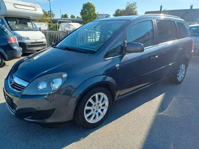 Gebraucht Opel Zafira 140 PS (102 kW) 2010 Blau Van / Kleinbus