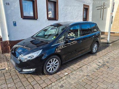 Gebraucht Ford Galaxy Titanium 150 PS (110 kW) 2018 Schwarz Van / Kleinbus