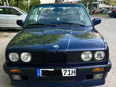 Gebraucht BMW 320 Cabriolet Performance 129 PS (94 kW) 1991 Blau Cabrio