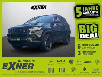 Gebraucht Jeep Compass Trailhawk 241 PS (177 kW) 2022 Schwarz SUV