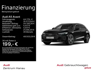 Gebraucht Audi A5 Sport 204 PS (150 kW) 2025 Mythosschwarz metallic Kombi