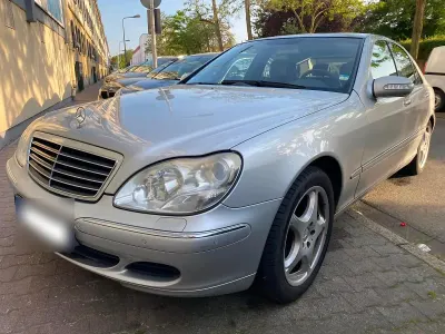 Usata Mercedes S320 204 CV (150 kW) 2003 Argento Berlina
