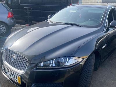 Gebraucht Jaguar XF Sportbrake 241 PS (177 kW) 2013 Blau Kombi