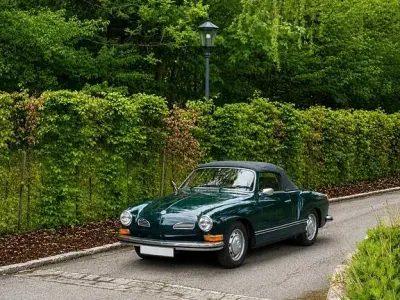 Brugt VW Karmann Ghia Karmann 65 HK (47 kW) 1972 Grøn Coupe