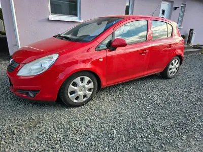Używany Opel Corsa 90 KM (66 kW) 2008 Czerwony Hatchback