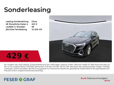 Brugt Audi Q3 S-Line 150 HK (110 kW) 2023 Sort SUV