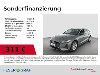 Gebraucht Audi A5 Business 204 PS (150 kW) 2025 Chronosgrau metallic Kombi