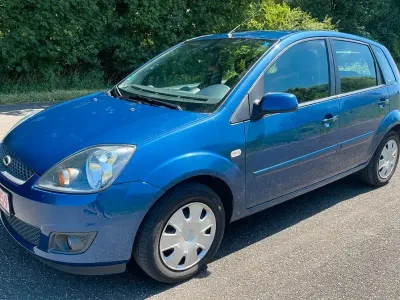 Gebraucht Ford Fiesta Style 69 PS (50 kW) 2007 Blau Kleinwagen