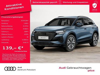 Gebraucht Audi Q4 e-tron Ambiente 125 kW (170 PS) 2023 Blau SUV