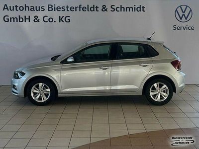 Reflexsilber (metallic) Gebraucht 2019 VW Polo Comfortline Kleinwagen | 18.990 € (Teuer)