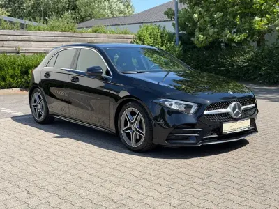 Gebraucht Mercedes A200 Progressive 150 PS (110 kW) 2021 Nachtschwarz Limousine
