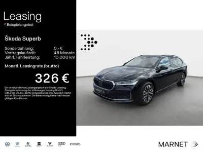 Gebraucht Skoda Superb Selection 204 PS (150 kW) 2025 Onyxschwarz metallic Kombi