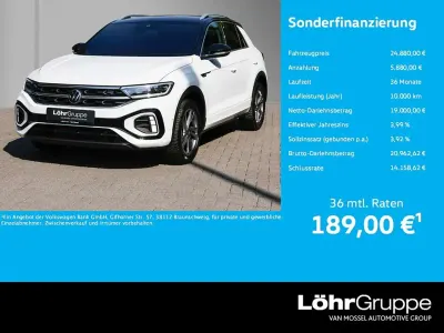 Gebraucht VW T-Roc R-line 150 PS (110 kW) 2023 Weiß SUV