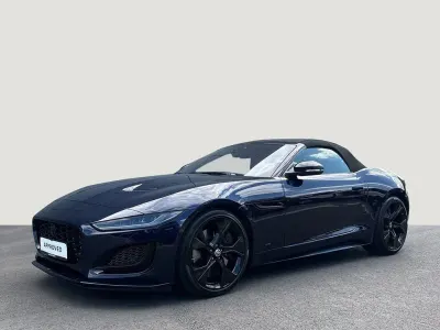 Occasion Jaguar F-Type 456 PK (335 kW) 2024 Blauw Cabriolet