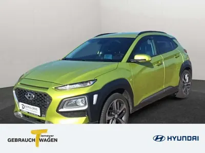 Gebraucht Hyundai Kona Premium 177 PS (130 kW) 2020 Acid yellow SUV