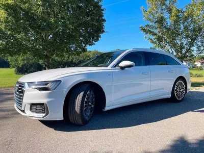 Gebraucht Audi A6 S-Line 367 PS (269 kW) 2021 Weiß Kombi