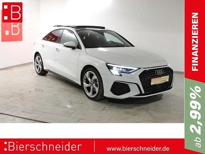 Weiss Gebraucht 2023 Audi A3 S-Line Limousine | 31.490 € (Etwas zu teuer)