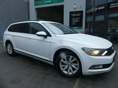Gebraucht VW Passat Trendline 150 PS (110 kW) 2019 Pure white (metallic) Kombi