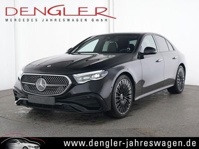 Brugt Mercedes E220 AMG line 197 HK (144 kW) 2024 Sort Sedan