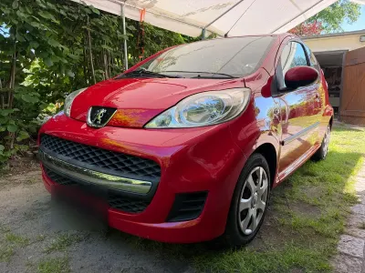 Gebraucht Peugeot 107 68 PS (50 kW) 2009 Rot Kleinwagen