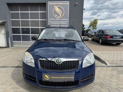 Gebraucht Skoda Roomster Plus Edition 69 PS (50 kW) 2009 Blau Van / Kleinbus