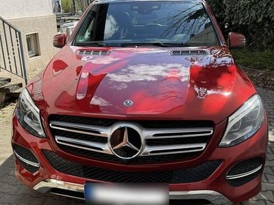 Brugt Mercedes GLE250 204 HK (150 kW) 2017 Rød SUV