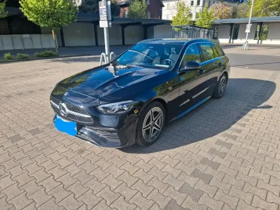 Brugt Mercedes C220 AMG 197 HK (144 kW) 2024 Sort Sedan