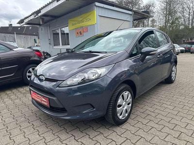 Gebraucht Ford Fiesta Trend 60 PS (44 kW) 2011 Midnight skygrau metallic Kleinwagen