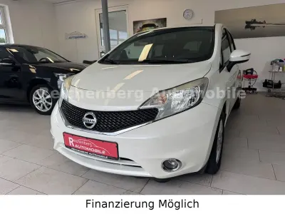 Gebraucht Nissan Note Acenta 90 PS (66 kW) 2015 Weiß Kleinwagen