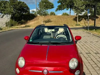 Gebraucht Fiat 500 101 PS (74 kW) 2010 Rot Cabrio