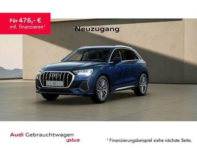 Gebraucht Audi Q3 S-Line 150 PS (110 kW) 2024 Navarrablau metallic SUV