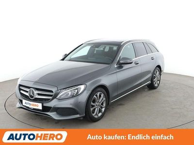 Usata Mercedes C200 Avantgarde 136 CV (100 kW) 2017 Grigio Station wagon