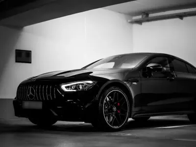Gebraucht Mercedes AMG GT 43 AMG 367 PS (269 kW) 2023 Schwarz Coupé