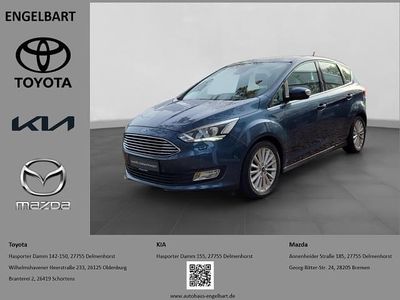 Blau Gebraucht 2018 Ford C-MAX Titanium Van / Kleinbus | 14.750 € (Etwas zu teuer)