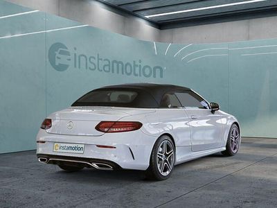 Gebraucht Mercedes C220 AMG 194 PS (142 kW) 2022 Weiß Cabrio