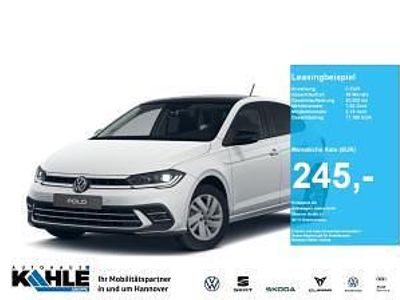 Neu VW Polo Style 95 PS (69 kW) 2026 Schwarz (pure white / schwarz) Kleinwagen