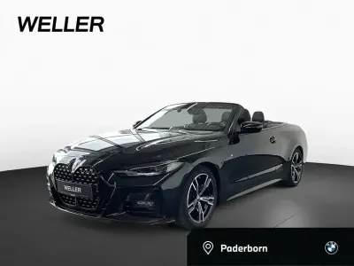 Gebraucht BMW 420 M Sport 184 PS (135 kW) 2022 Black sapphire (schwarz) Cabrio