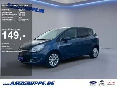 Gebraucht Opel Meriva 140 PS (102 kW) 2017 Blau met Van / Kleinbus