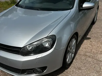 Gebraucht VW Golf VI Highline 122 PS (89 kW) 2009 Silber Kleinwagen